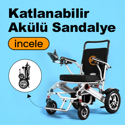 Katlanabilir akülü sandalyeler banner