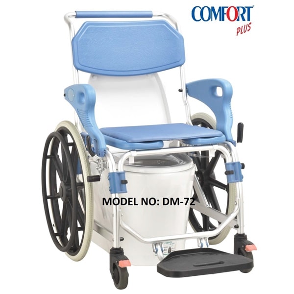 Comfort Plus DM-72 Banyo Tuvalet Tekerlekli Sandalyesi