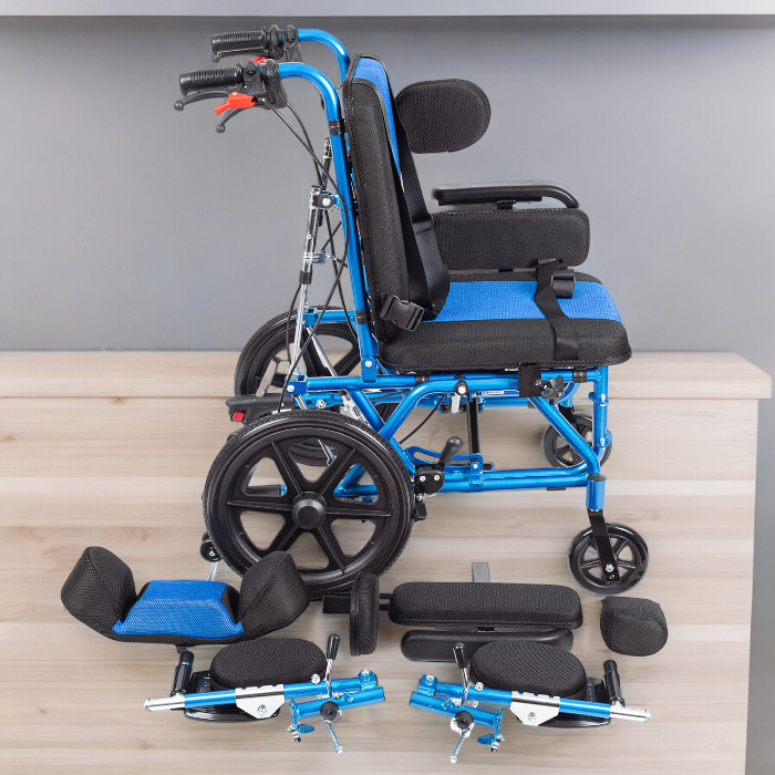 Comfort Plus DY01958LBCJ-38 CP Özellikli Pediatrik Tekerlekli Sandalye