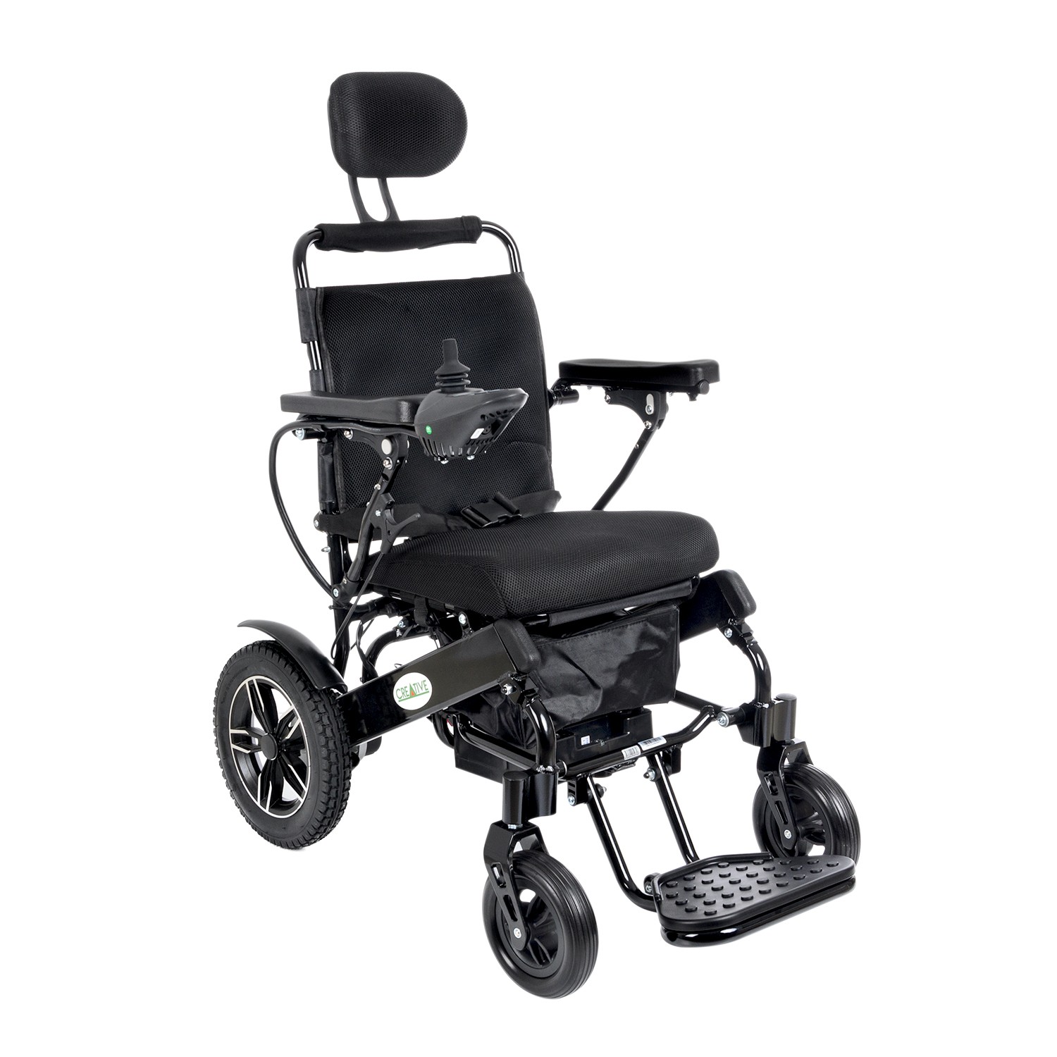 Creative CR-6012 Lux Lityum Pilli Uzaktan Kumandalı Akülü Tekerlekli Sandalye 