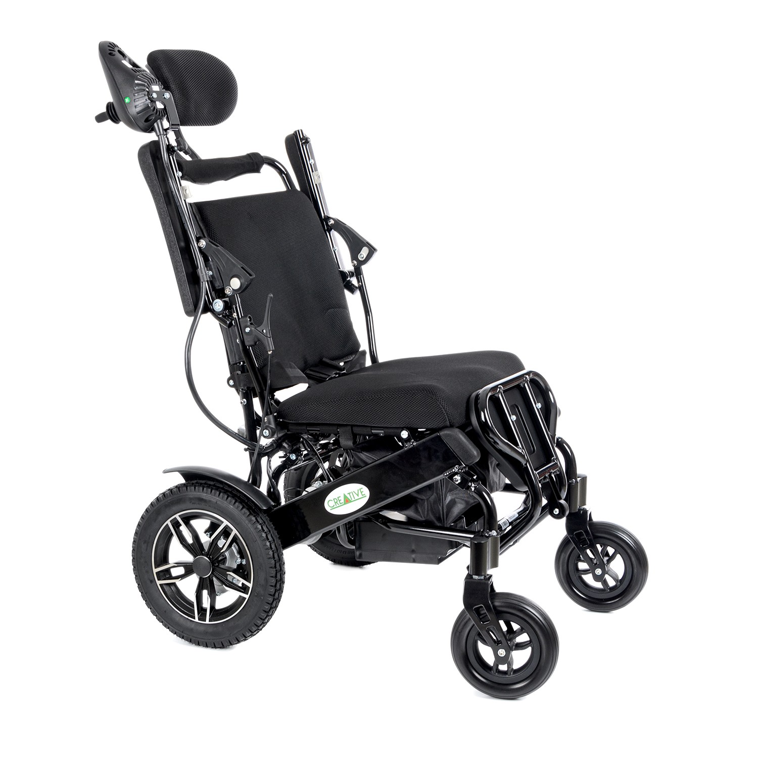 Creative CR-6012 Lux Lityum Pilli Uzaktan Kumandalı Akülü Tekerlekli Sandalye 