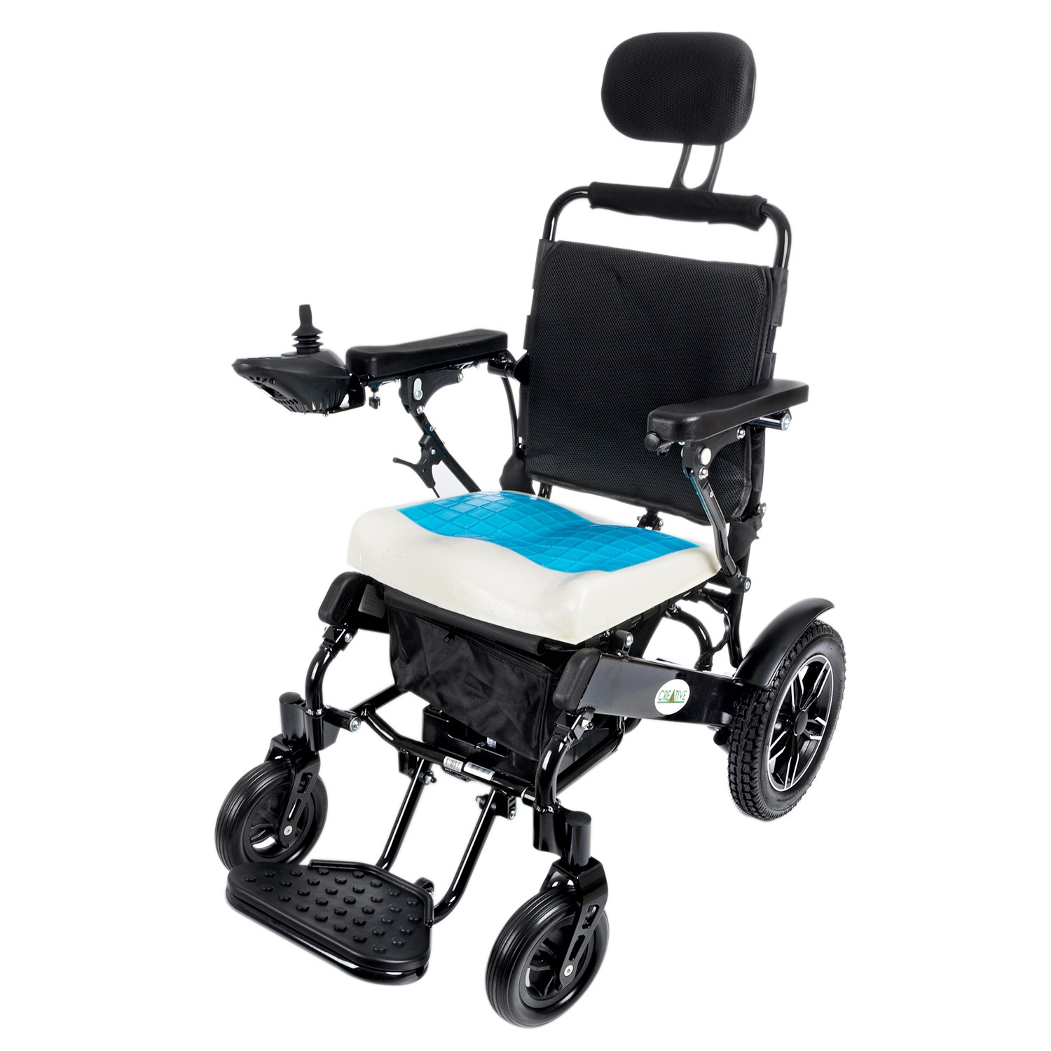 Creative CR-6012 Lux Lityum Pilli Uzaktan Kumandalı Akülü Tekerlekli Sandalye 