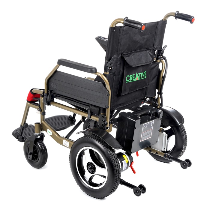 Creative DY01101 Katlanabilir Akülü Tekerlekli Sandalye