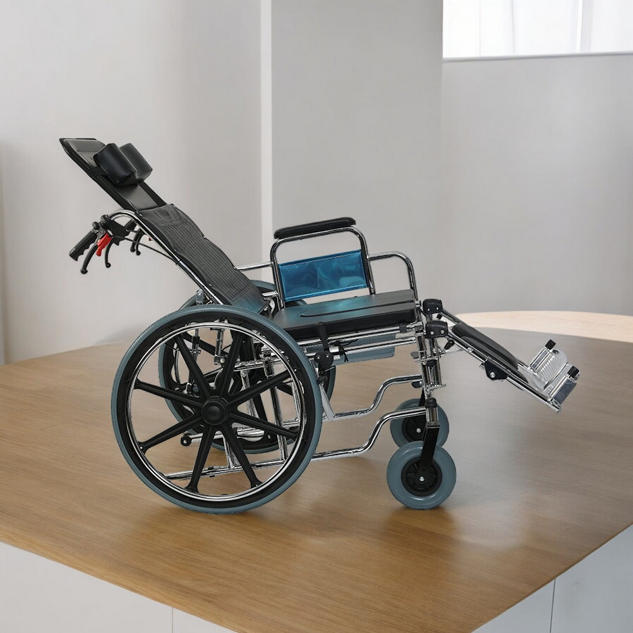 Golfi G124 Lazımlıklı Tekerlekli Sandalye