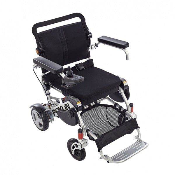 Poylin P207 Ultra Hafif Katlanabilir Akülü Tekerlekli Sandalye 