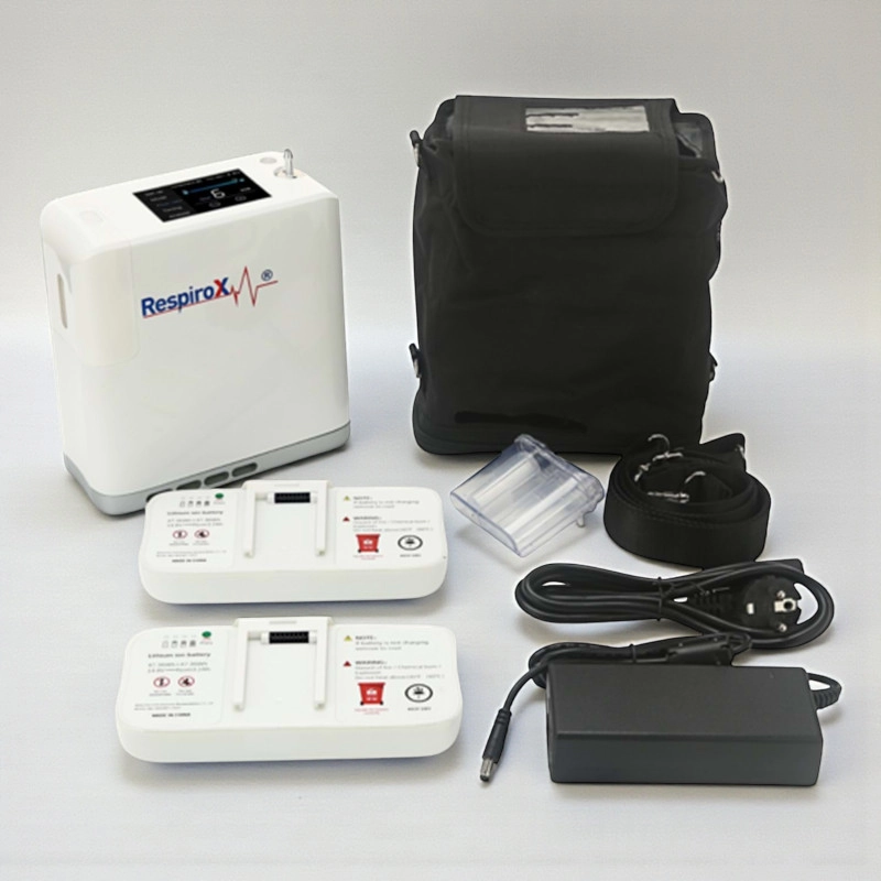 Respirox JLO-190i Çift Bataryalı Taşınabilir Oksijen Konsantratörü