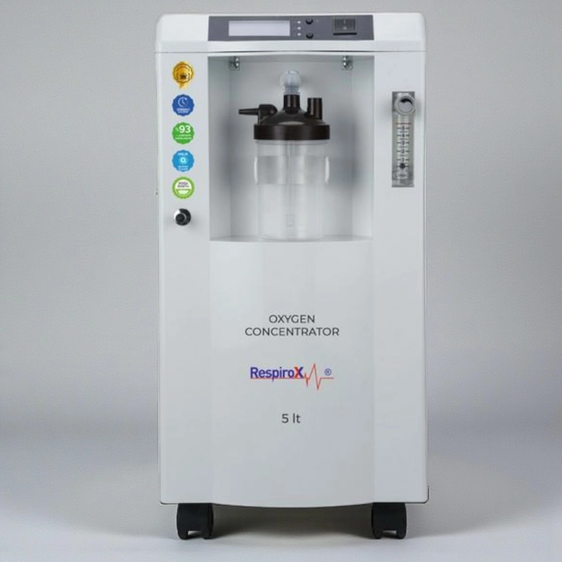 Respirox JLO-590i Nebülizatörlü Oksijen Konsantratörü 5 Lt
