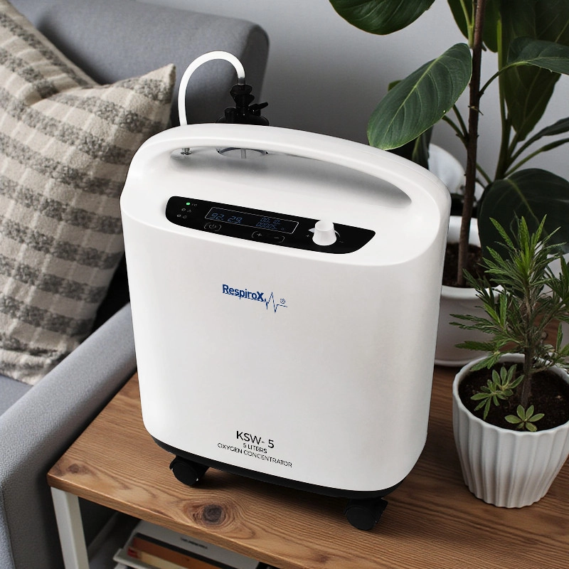 Respirox KSW-5 Nebulizatörlü Oksijen Konsantratörü
