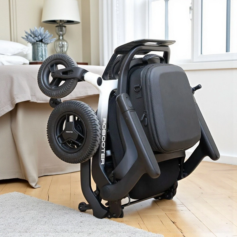 Robooter E80 Karbon Fiber Akülü Tekerlekli Sandalye