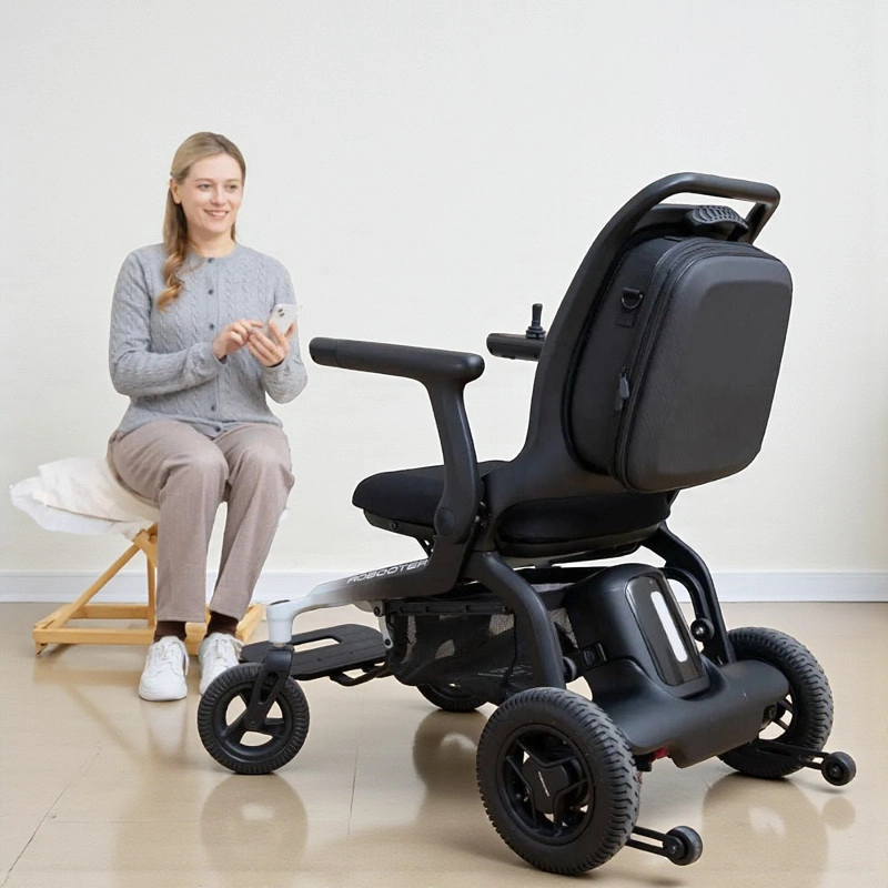 Robooter E80 Karbon Fiber Akülü Tekerlekli Sandalye