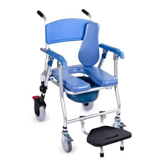 Comfort Plus DM-69U Klozete Yanaşan Hasta Tekerlekli Sandalyesi 