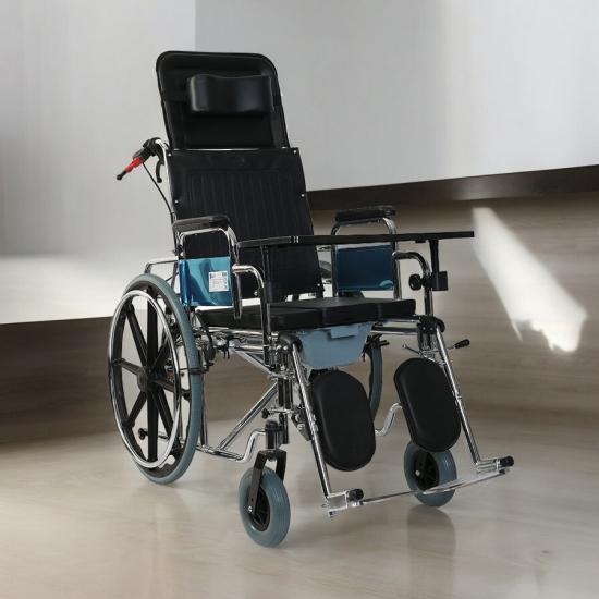 Golfi G124 Lazımlıklı Tekerlekli Sandalye