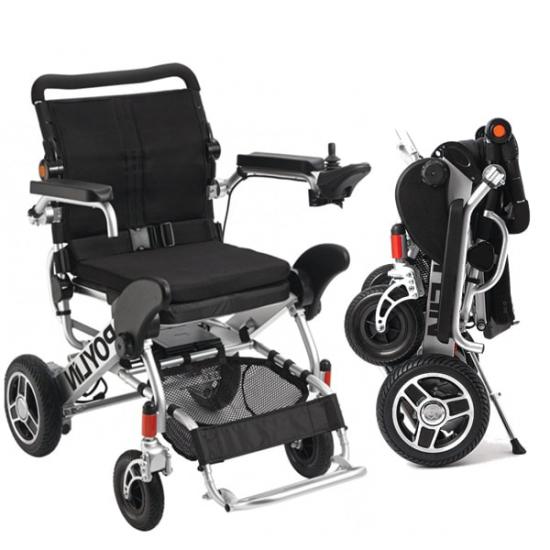 Poylin P208 Lityum Pilli Katlanabilir Akülü Tekerlekli Sandalye 