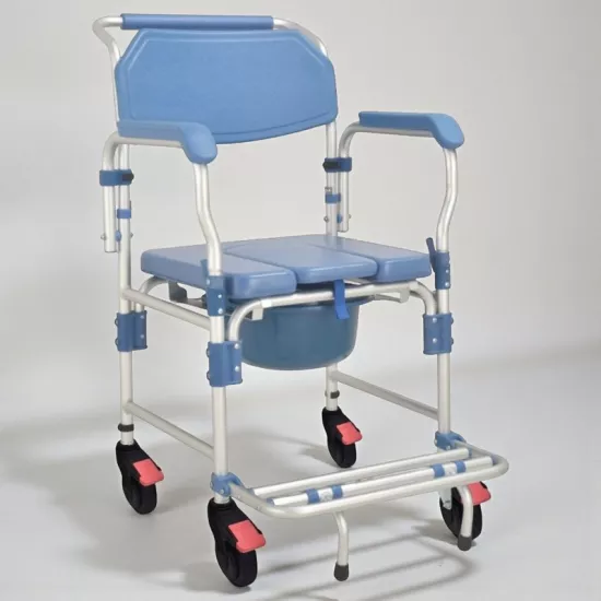 Poylin P610 Alüminyum Banyo Tuvalet Sandalyesi