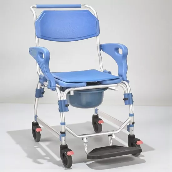 Poylin P612 Alüminyum Banyo Tuvalet Sandalyesi