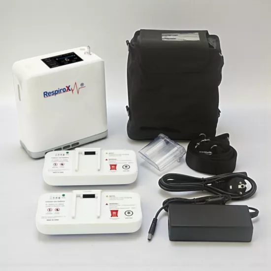 Respirox JLO-190i Çift Bataryalı Taşınabilir Oksijen Konsantratörü