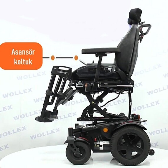 Wollex D500 Akülü Tekerlekli Sandalye 